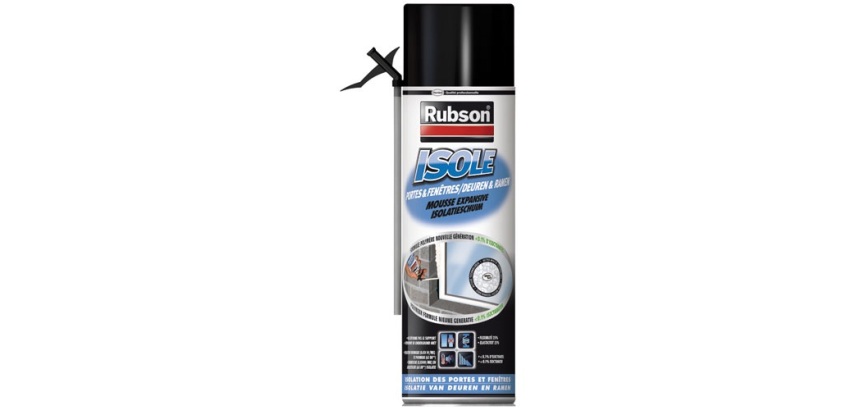 Mousse expansive - portes et fenêtres - 500 mL