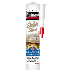 Mastic silicone - sanitaire - 280 mL - sable