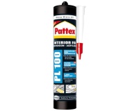 Pattex colle fixation pl100 cartouche 380g blanc