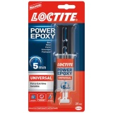 LOCTITE Colle Epoxy Rapide 5 min Invisible Seringue 25ml