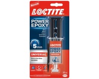 LOCTITE Colle Epoxy Rapide 5 min Invisible Seringue 25ml