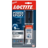 LOCTITE Colle Epoxy Métal 5 min Seringue 25ml