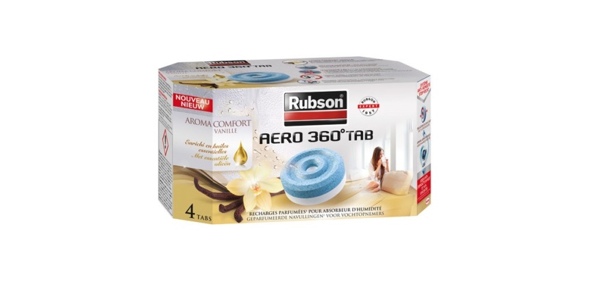 Recharge absorbeur Aéro 360 aroma confort vanille x4
