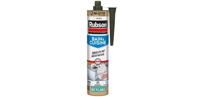 Mastic silicone 280 ml Inox - Bain & Cuisine