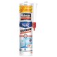 Mastic bain et cuisine blanc cartouche 280+10% gratuit