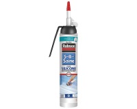 Mastic silicone - sanitaire - 200 mL - blanc