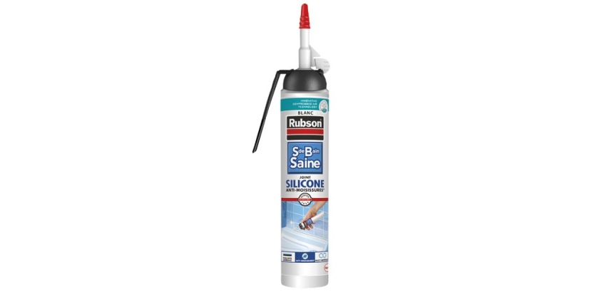 Mastic silicone sanitaire 200 mL blanc