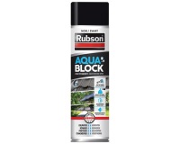 Rubson revêtement d 'étancheite aquablock spray 300ml noir