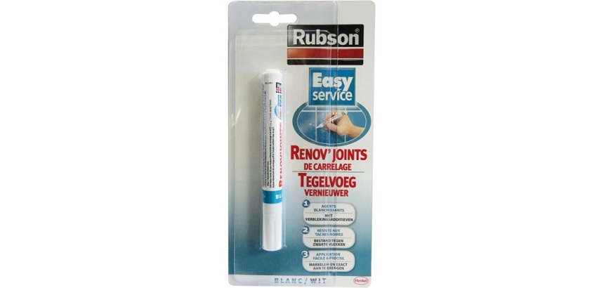 Rénov joint - carrelage - stylo blanchissant - 7 mL