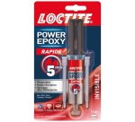 Loctite Colle Epoxy Rapide 5 min Invisible Seringue 11 ml