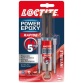 Colle Power Epoxy Rapide 5 minutes, invisible Loctite -  Tube de 11 ml