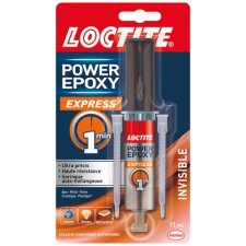 Colle Power Epoxy Express 1 minute Loctite - Tube de 11 ml