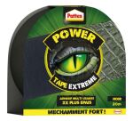 PATTEX CROCODILE POWER - Tape Extreme Noir 20m - 50mm