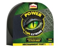 PATTEX CROCODILE POWER - Tape Extreme Noir 20m - 50mm