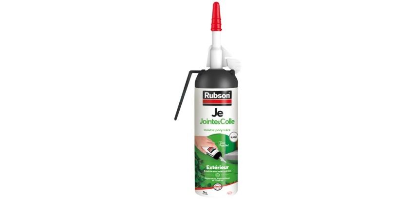 Mastic fixation je joint et colle blanc sans pistolet 100ml