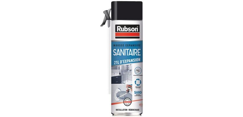 Mousse expansive - sanitaire - 500 mL