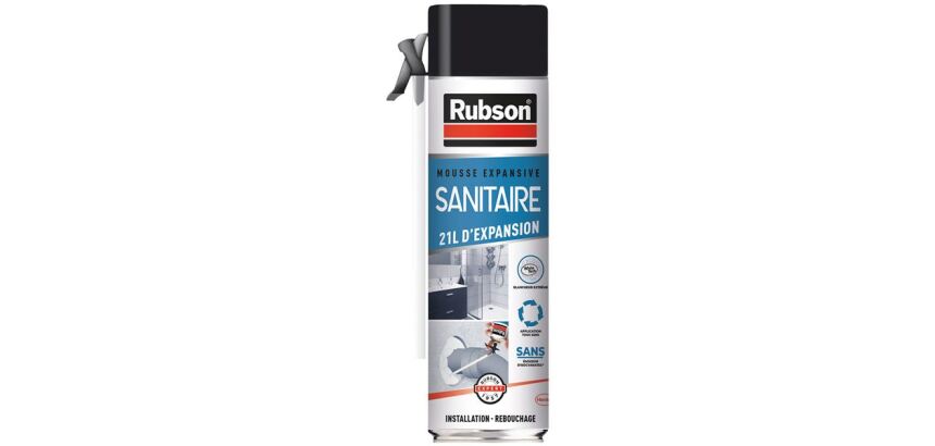 Mousse expansive - sanitaire - 500 mL