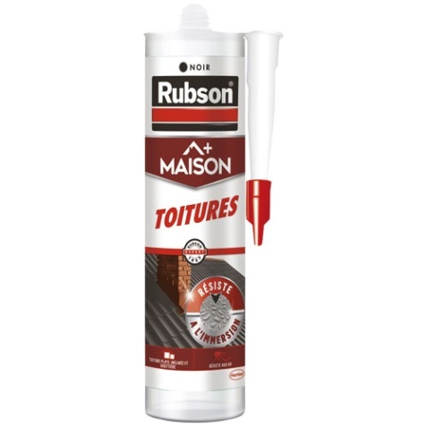 Mastic toiture - noir - 280 mL