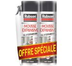 Mousse expansive 345ml aérosol x2