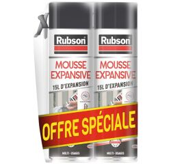 Mousse expansive 345ml aérosol x2