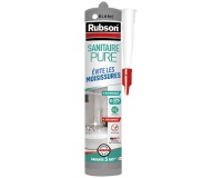 Mastic silicone pure - sanitaire - 280 mL - blanc