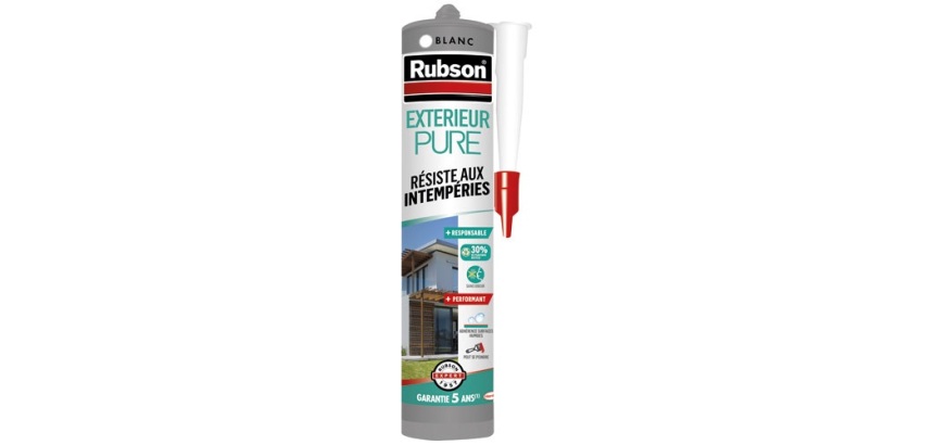 Mastic extérieur pure - 280 mL - blanc