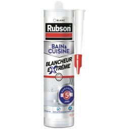 Mastic bain cuisine - blancheur extreme - cartouche - 280 mL