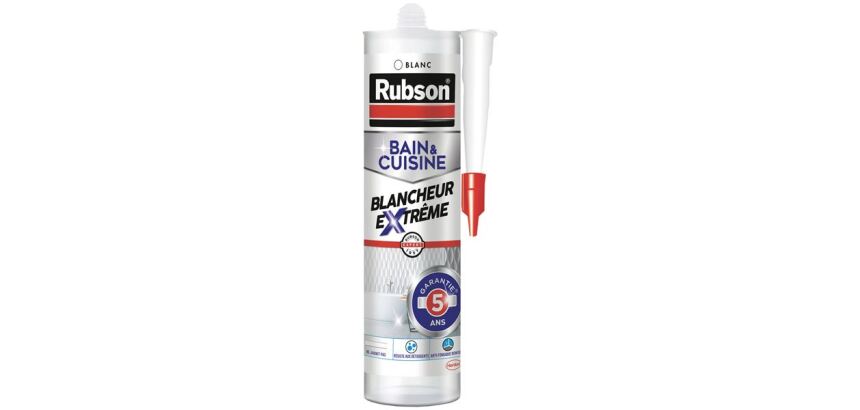 Mastic silicone 280 ml Blancheur Extrême - Bain & Cuisine