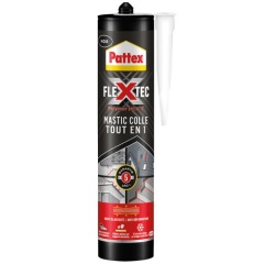 Mastic colle Flextec - 389 g - noir