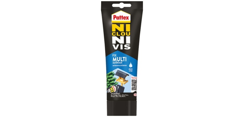 Colle fixation ni clou ni vis - multi matériaux - 334 g