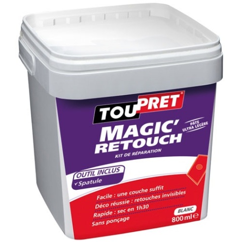 Enduit Magic Retouch Toupret - Seau de 800 ml