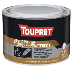 Mastic vitrier blanc 0.5kg