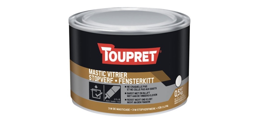 Mastic vitrier blanc 0.5kg