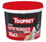 Enduit de rebouchage intérieur/extérieur Rapid' Rebouch Toupret, gris - Seau de 700 ml