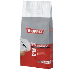 Enduit rebouchage intérieur poudre 5kg blanc