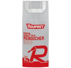 Enduit rebouchage intérieur en poudre 5kg blanc