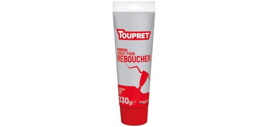 Enduit de rebouchage intérieur Toupret - Tube de 330 g