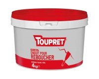 Enduit rebouchage intérieur pâte 4kg blanc
