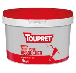 Enduit rebouchage intérieur pâte 4kg blanc