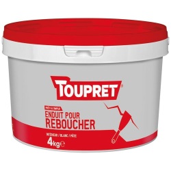 Enduit rebouchage intérieur pâte 4kg blanc