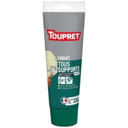 Enduit tous supports intérieur/extérieur Toupret - Tube de 330 g