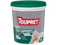 Enduit tous supports intérieur/extérieur Toupret - Seau de 1,5 kg