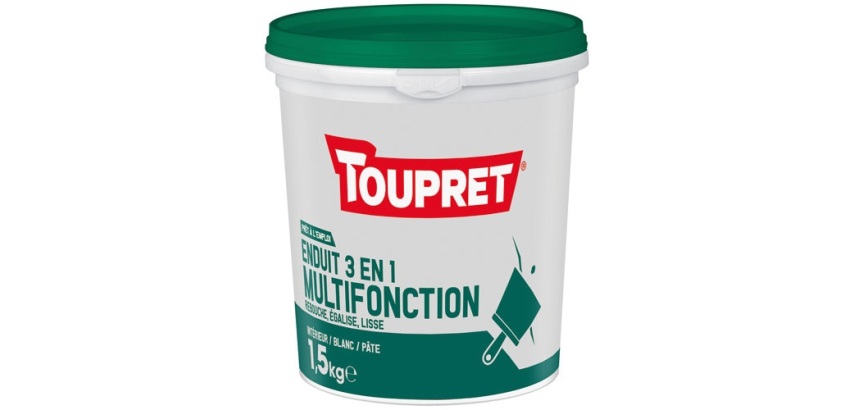 Enduit 3 en 1 multifonction pâte - 1.5 Kg