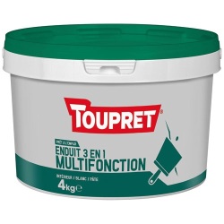 Enduit 3 en 1 multifonction pâte - 4 Kg