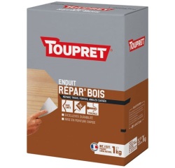 Enduit répare bois intérieur extérieur poudre 1 kg