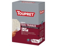 Enduit tous travaux extérieur poudre 1kg blanc