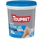 Enduit de lissage Extra'Liss Toupret, blanc - Seau de 1,5 kg