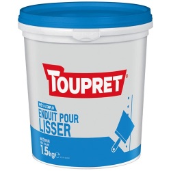 Enduit lissage intérieur pâte - 1.5 kg - blanc