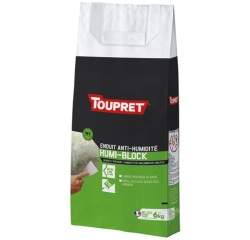 Enduit antihumidité - intérieur et extérieur - 6 Kg - blanc