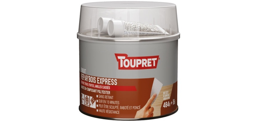Enduit repar bois express - 500 g